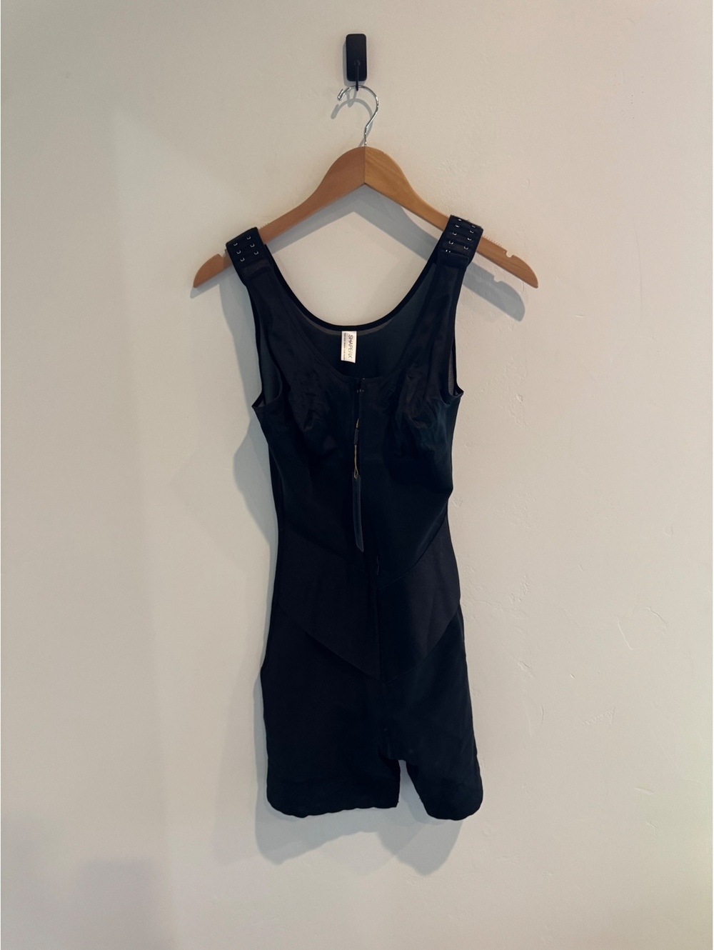 ShaperX Black Full Body Shapewear Bodysuit Size Medium Waist Trainer Compression